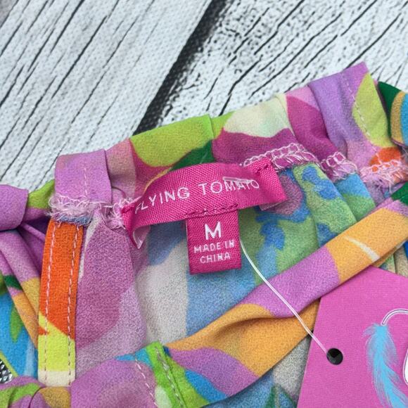 NWT Flying Tomato Salt In The Air Woven Top Size Medium - Picture 4 of 5